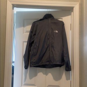 Grey light The North Face wind breaker